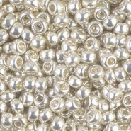 Miyuki rocailles Perlen 6/0 - Galvanized silver 6-1051